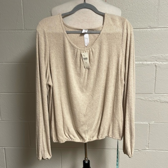 AMADI Anthropologie long sleeve top New XL - Picture 1 of 3
